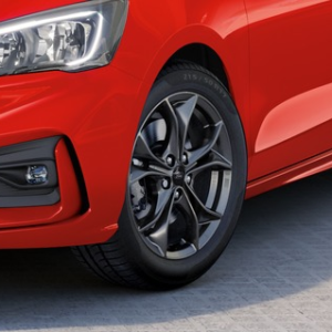 Platišče iz lahke zlitine 17" 5 x 2 kraki, srebrn